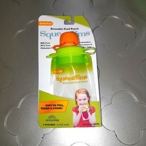 Reusable food pouches(2 Pack)
